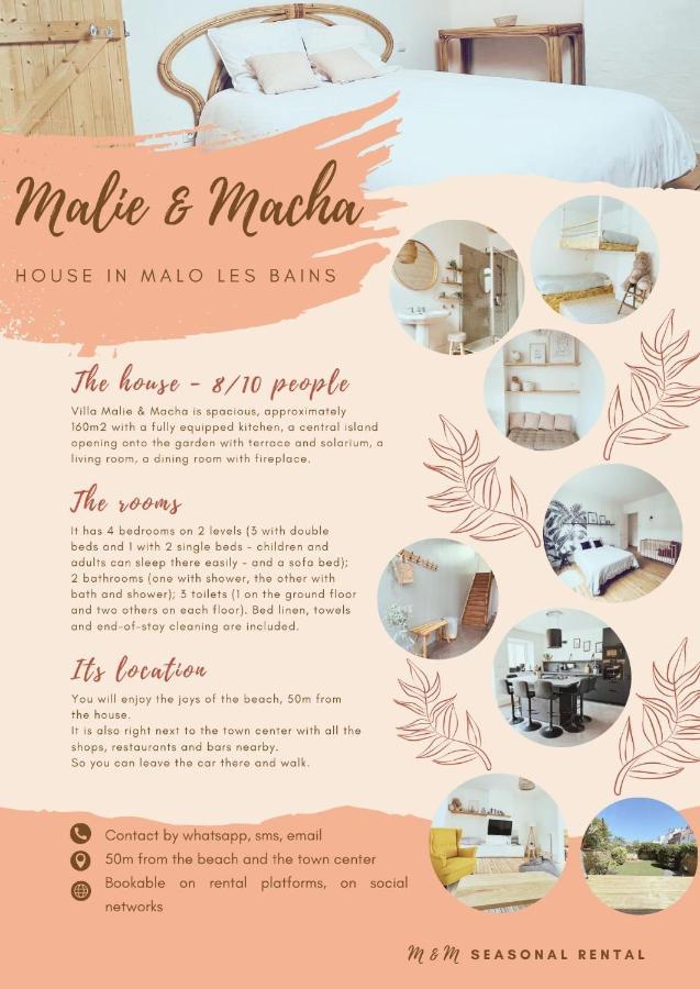 Villa Malie & Macha - Jolie Maison A Malo-les-bains *
